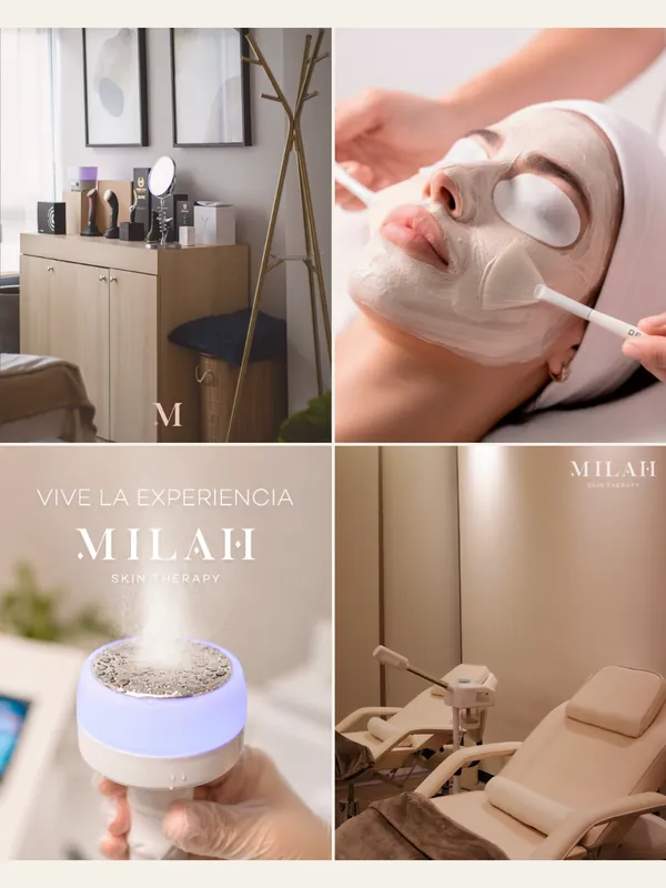 Cabina y tratamiento facial en Milah Skin Therapy